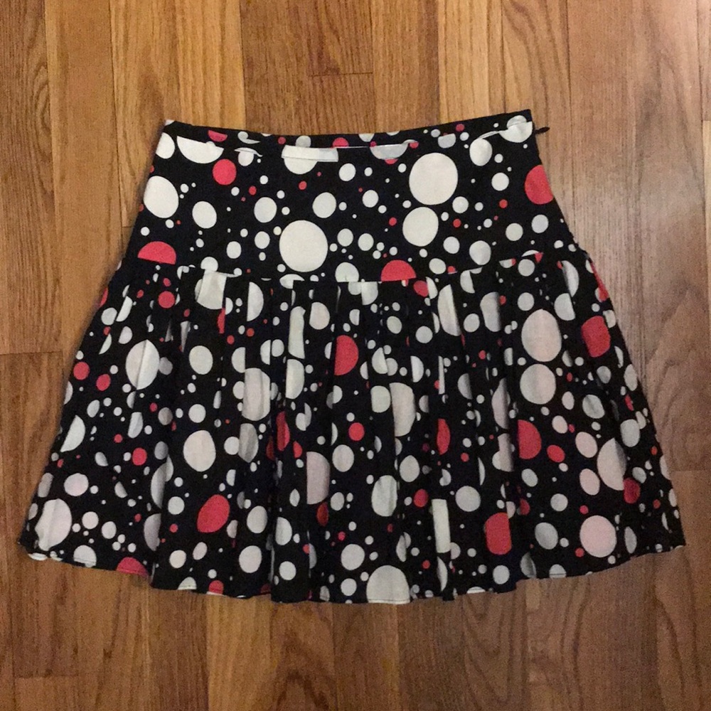 Talbots polka dot skirt